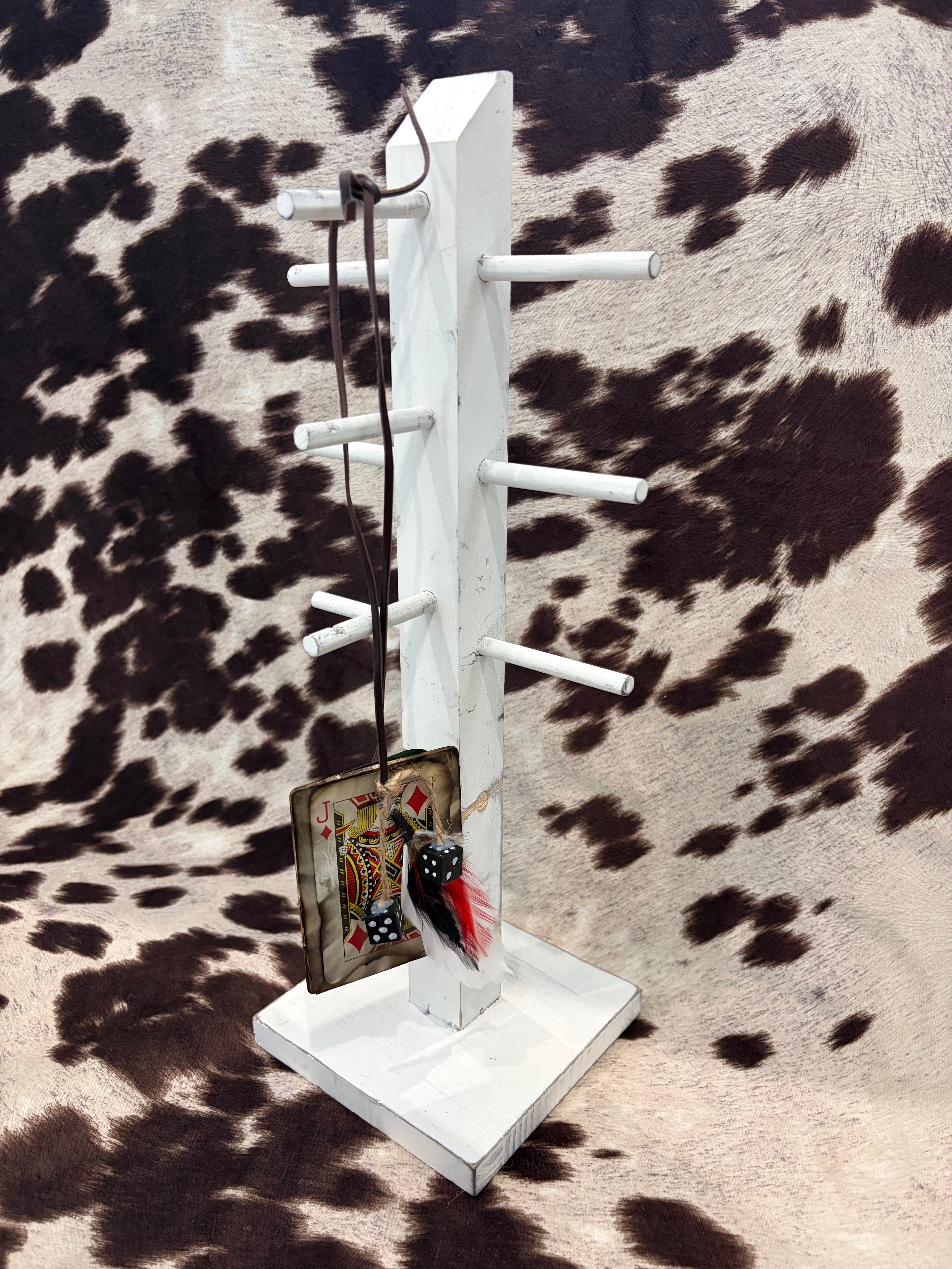 Black n red car hanger