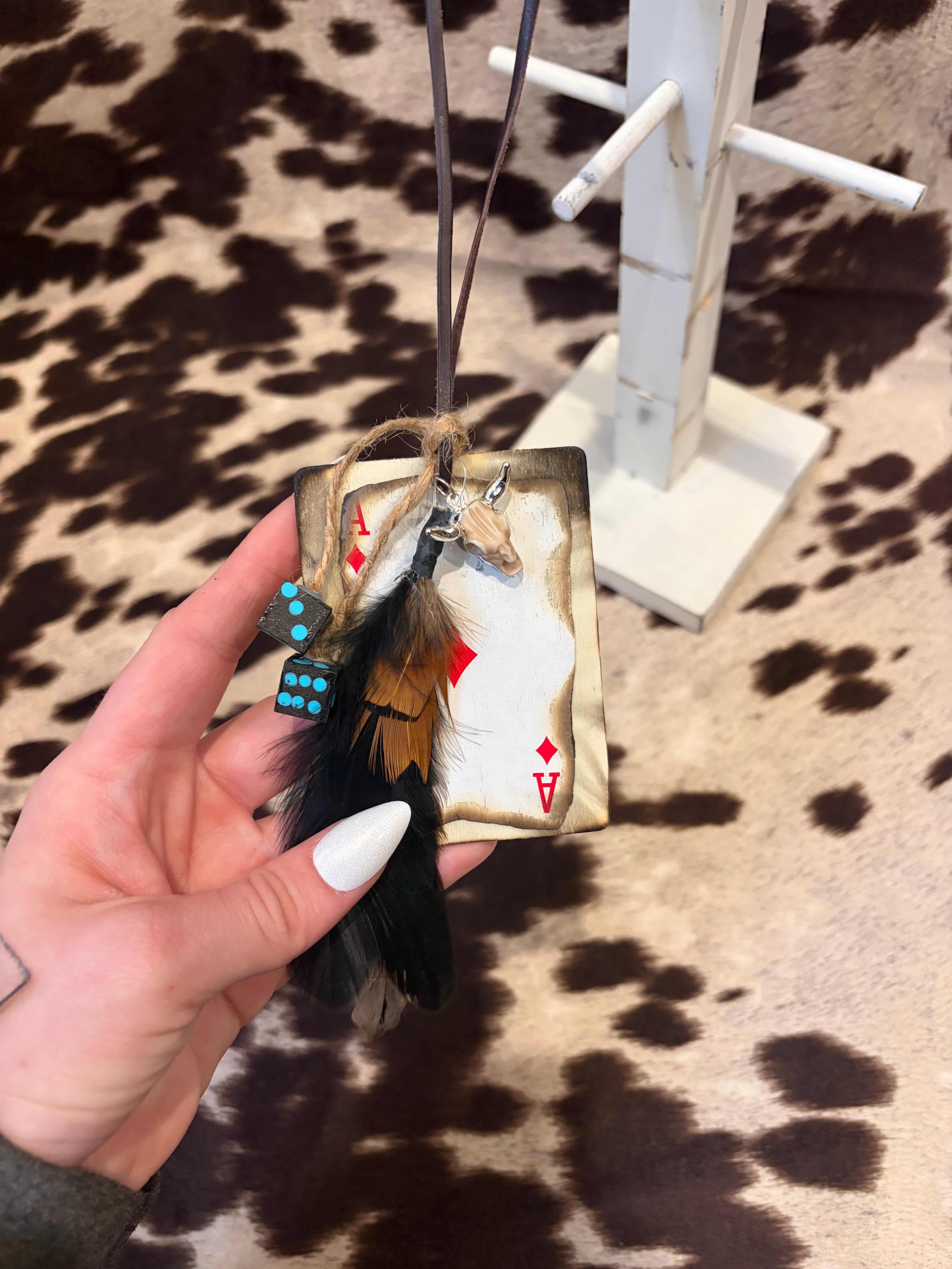 Skull car hanger