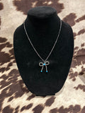 Turquoise bow