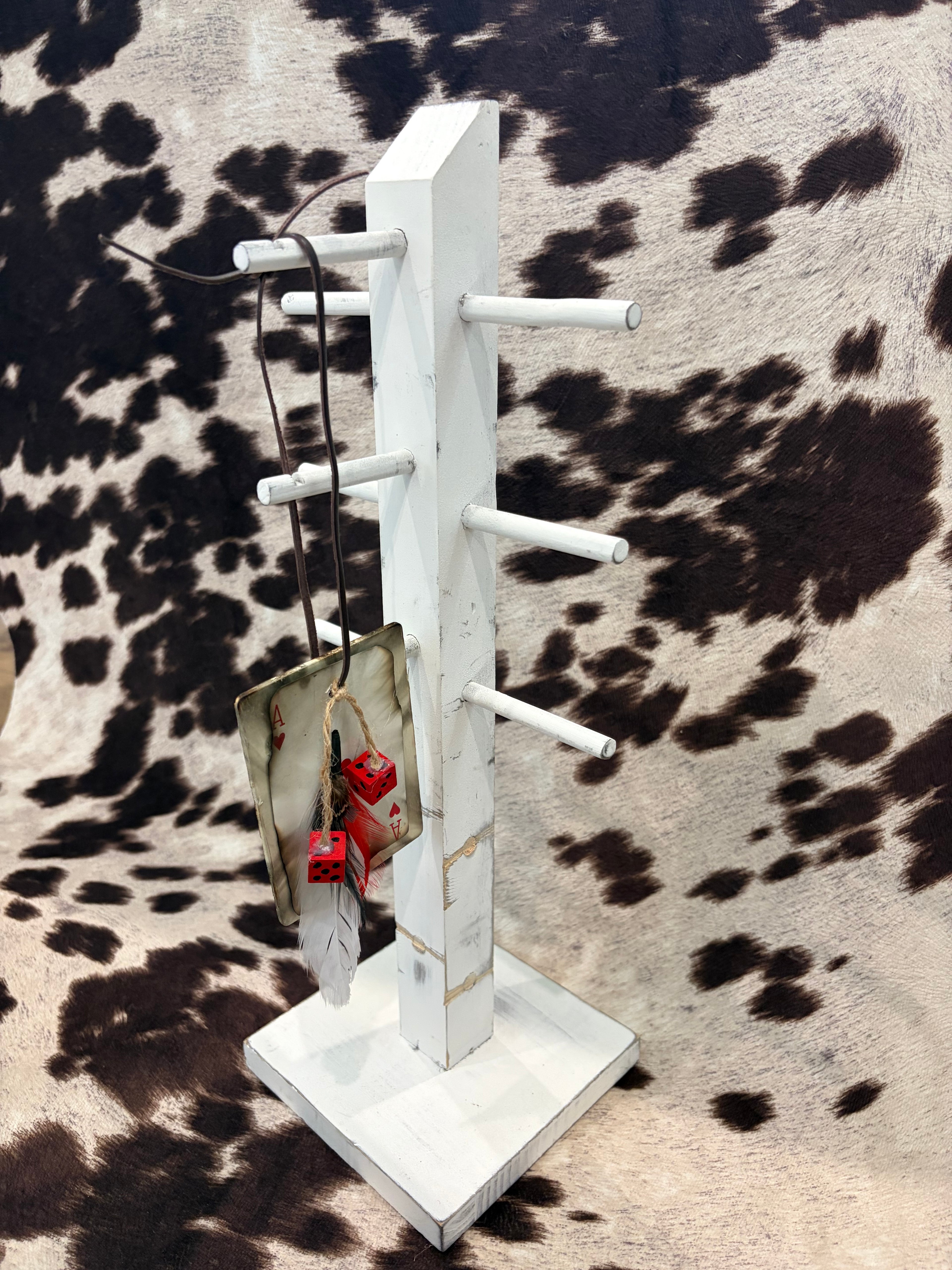 Red n black car hanger