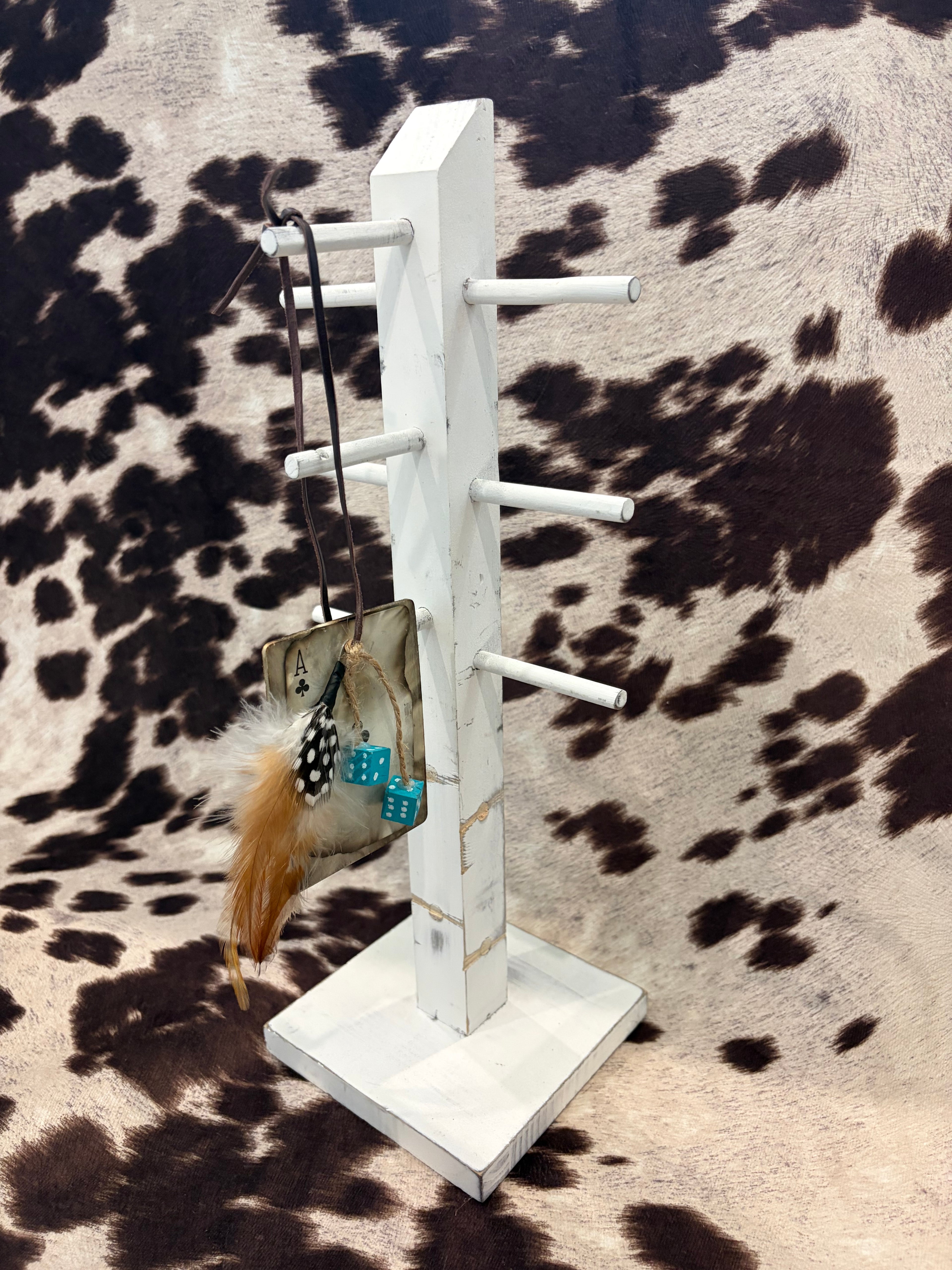 Turquoise car hanger