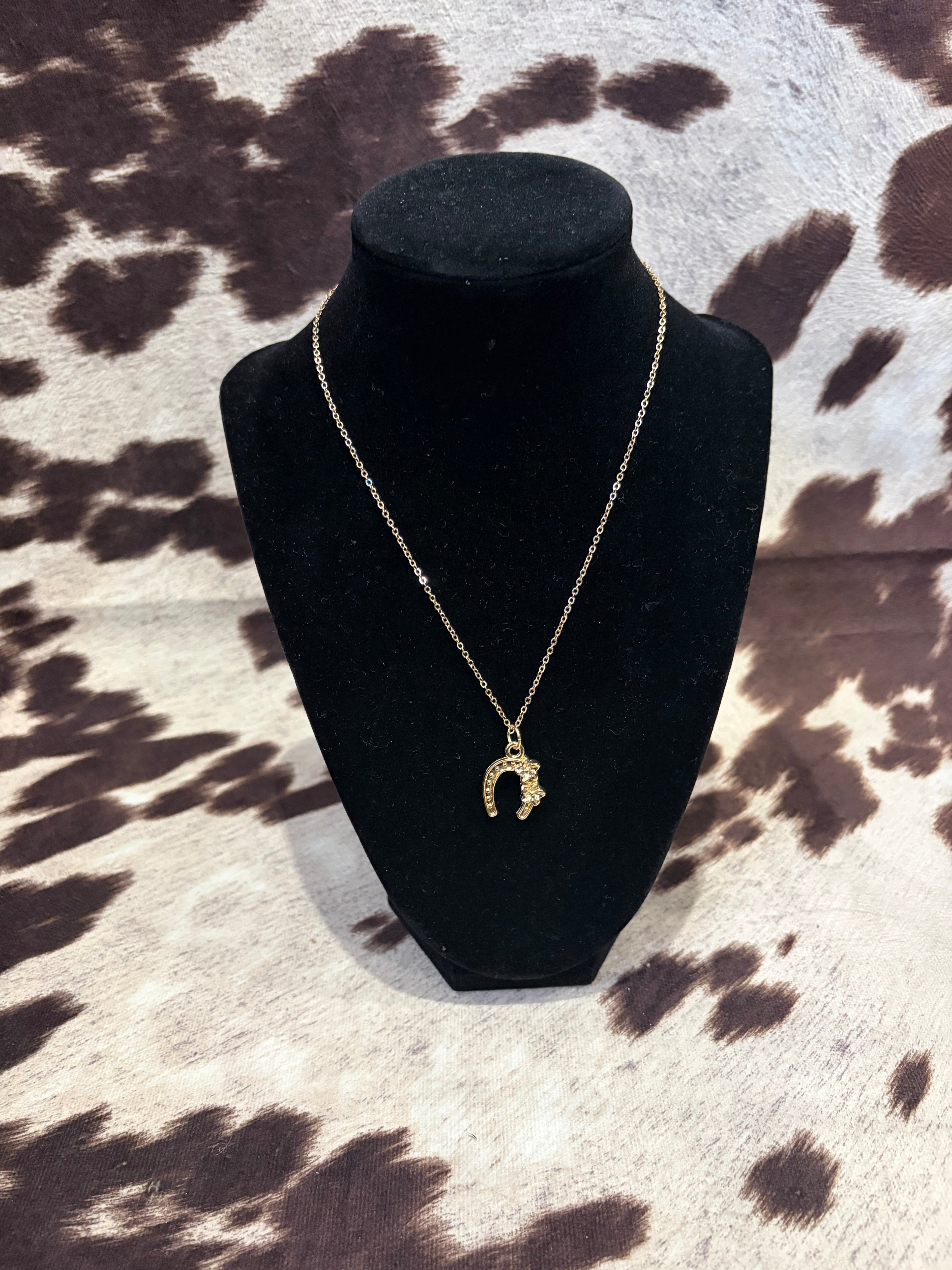 Gold horseshoe