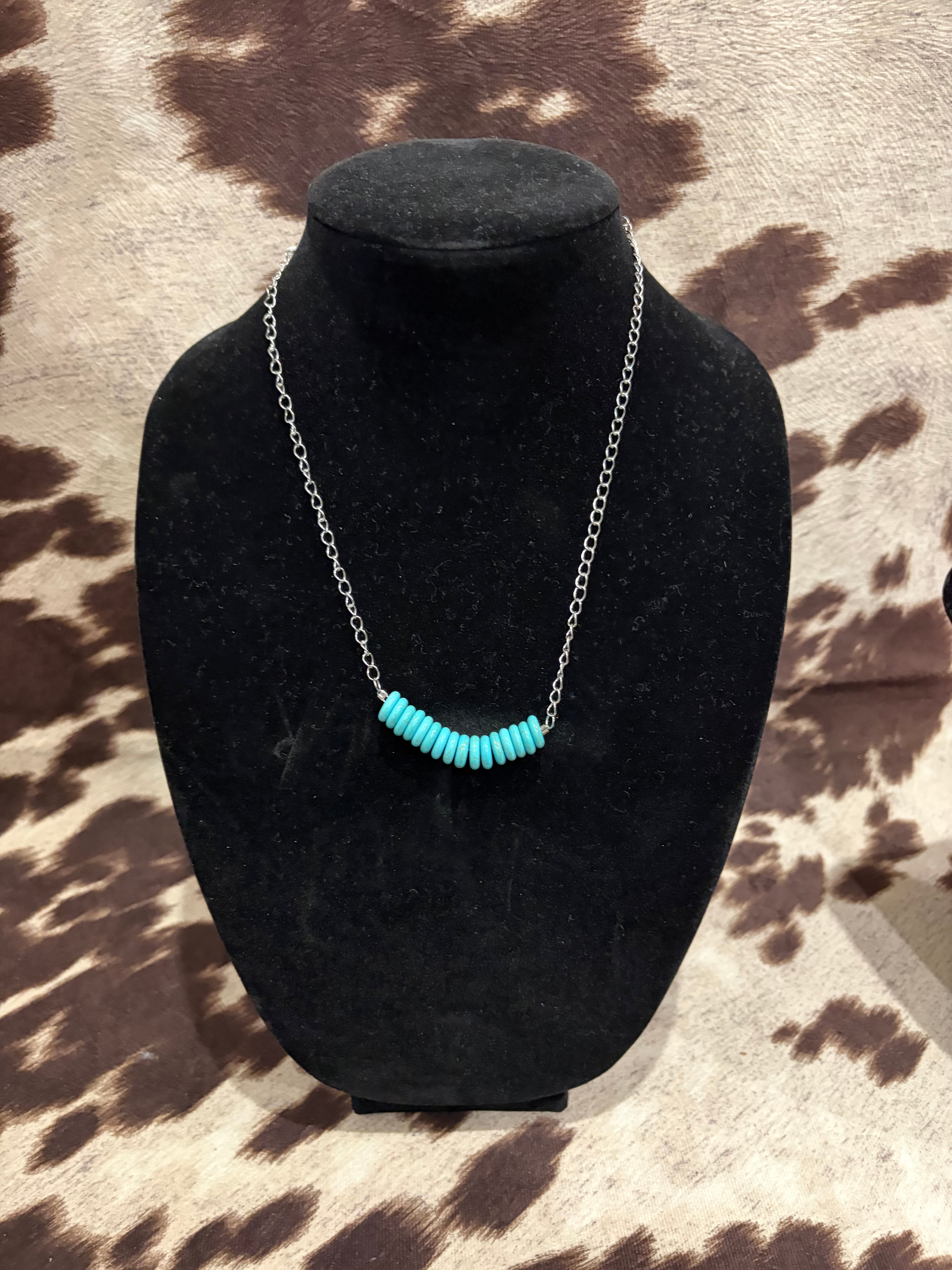 Round turquoise