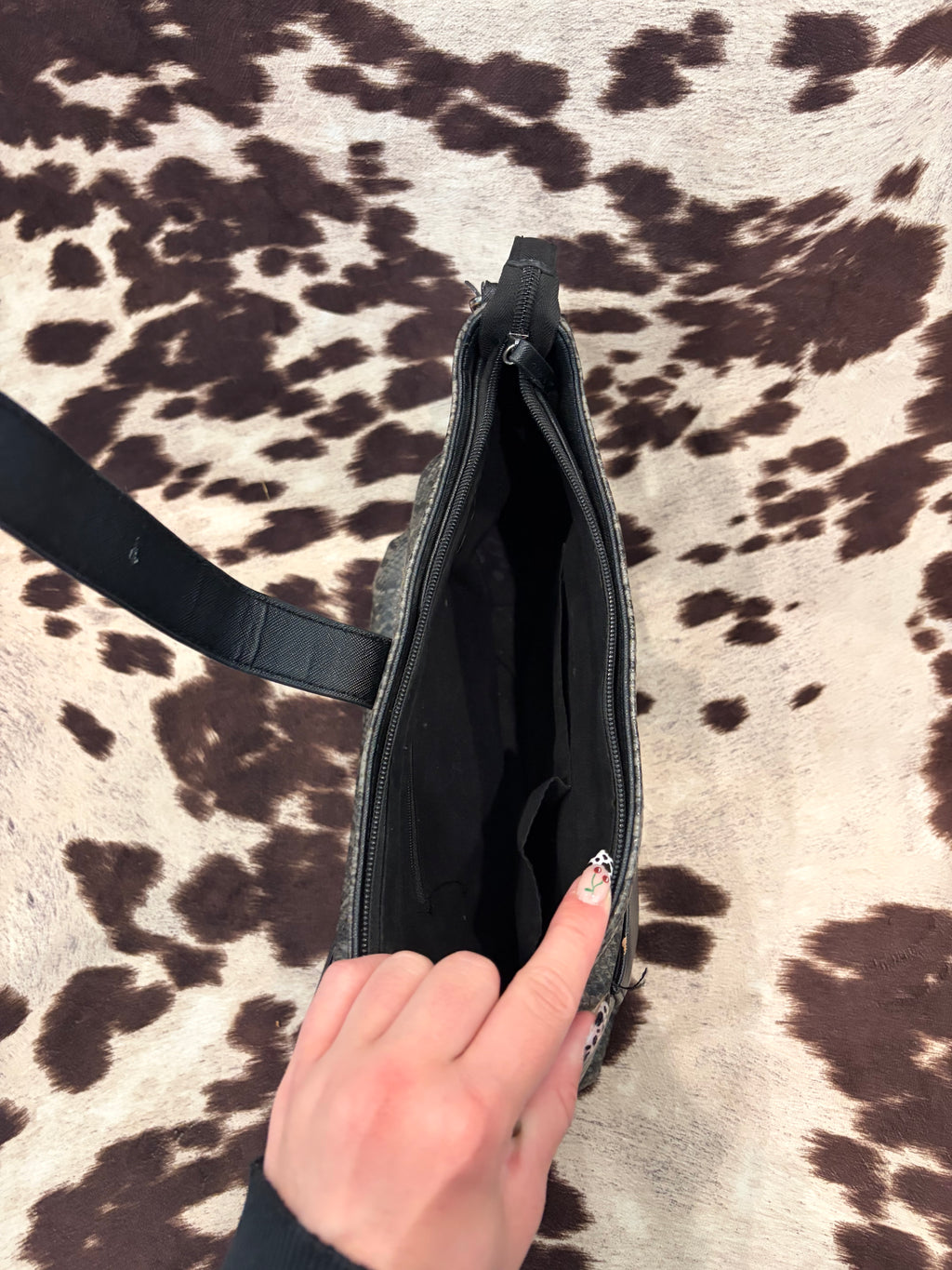 Leopard purse