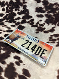 Elk ID license plate tray