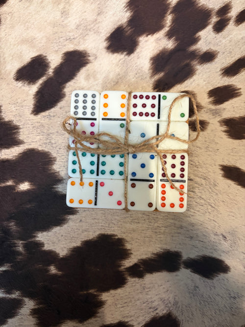 2 set domino coaster