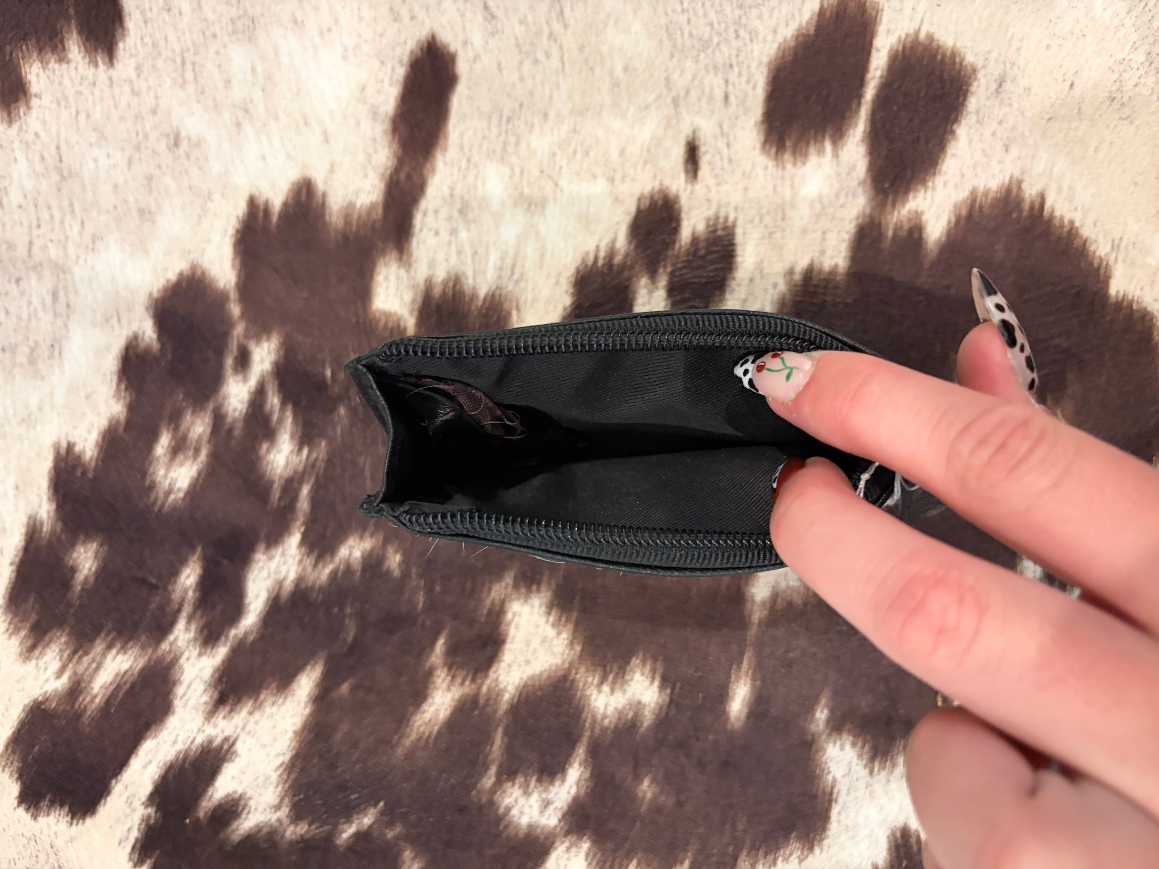 Cowhide wallet