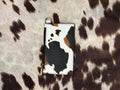Cow print wallet