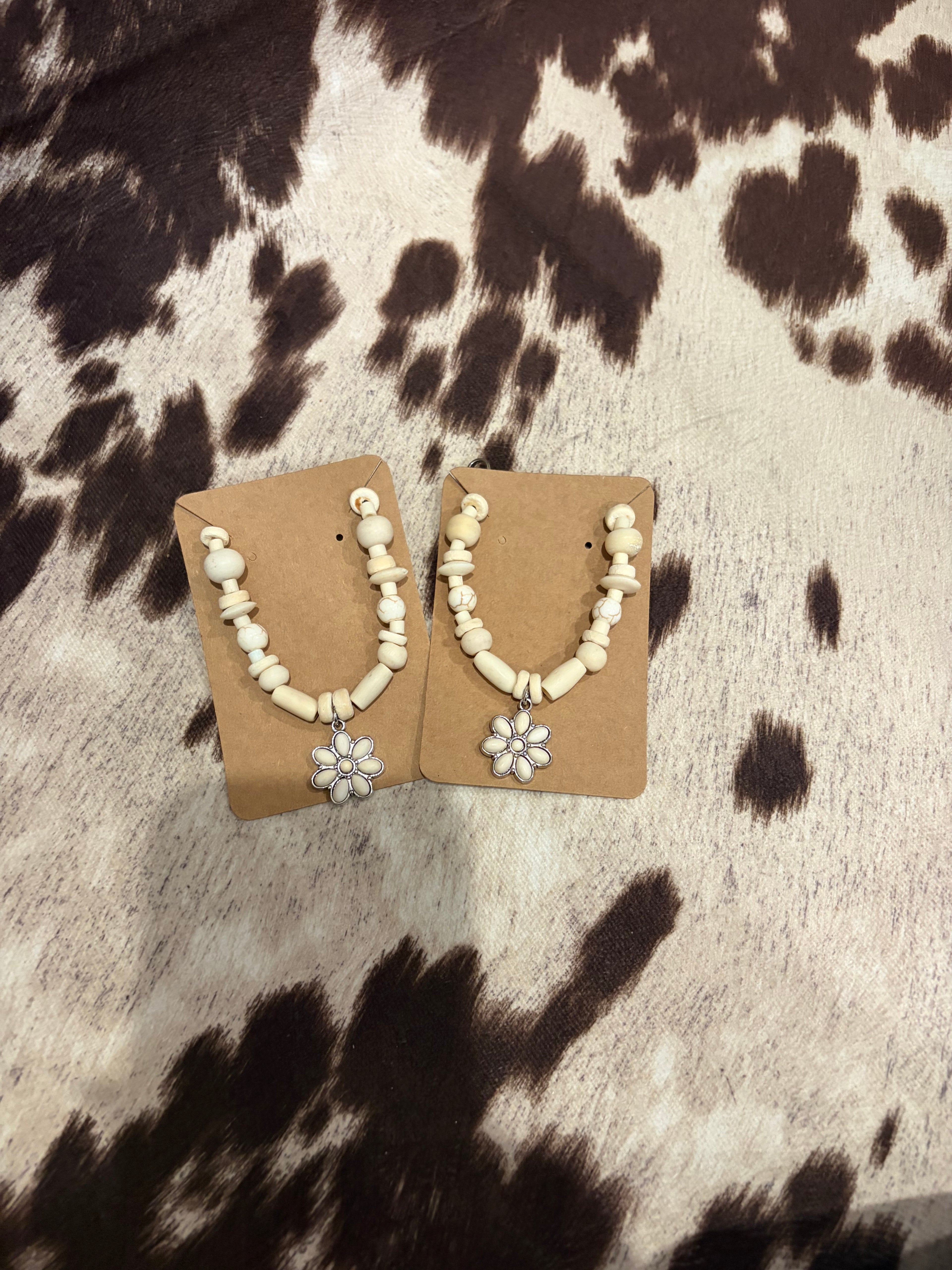 White Hey Dude charms