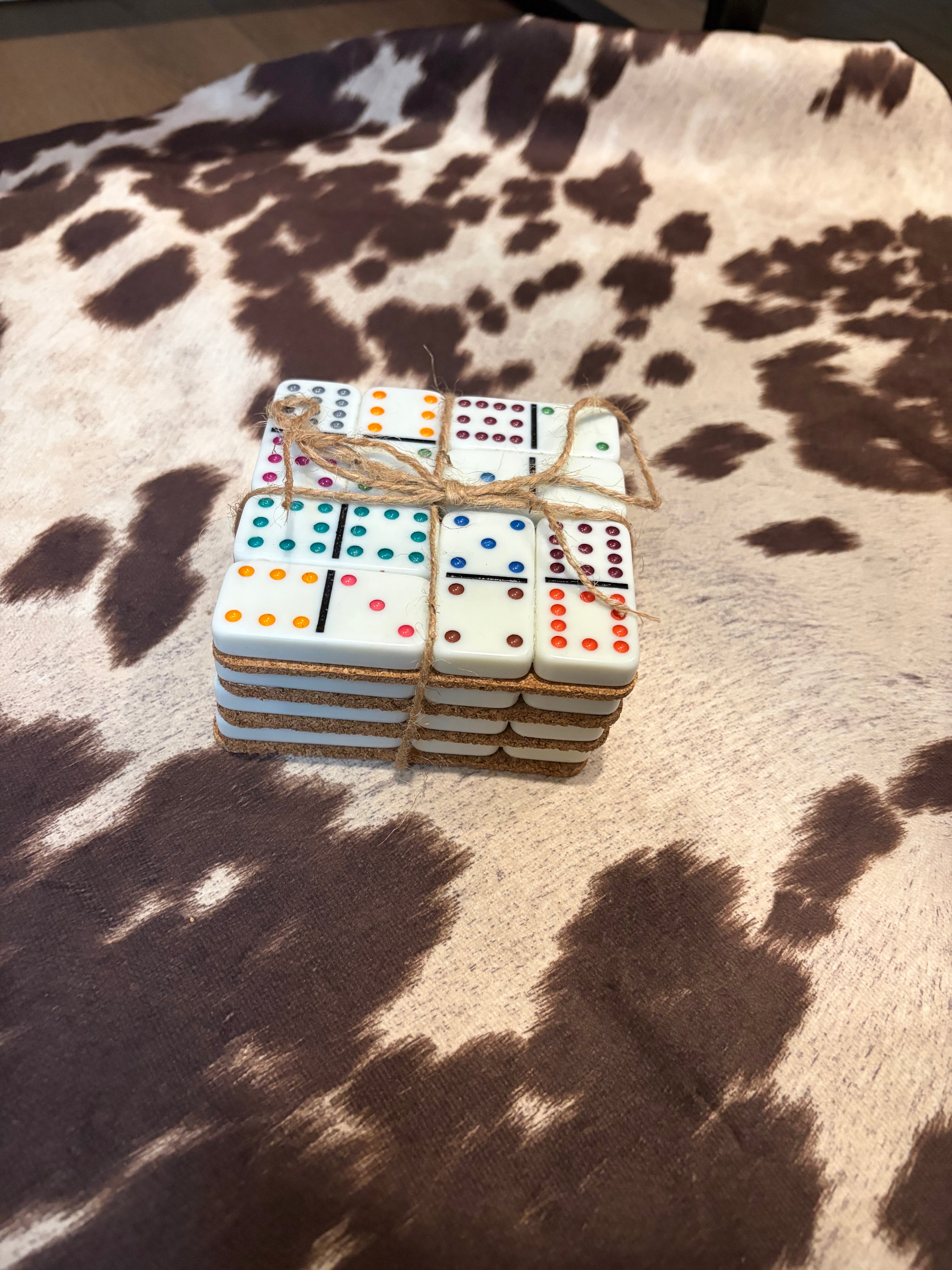 4 set domino coaster